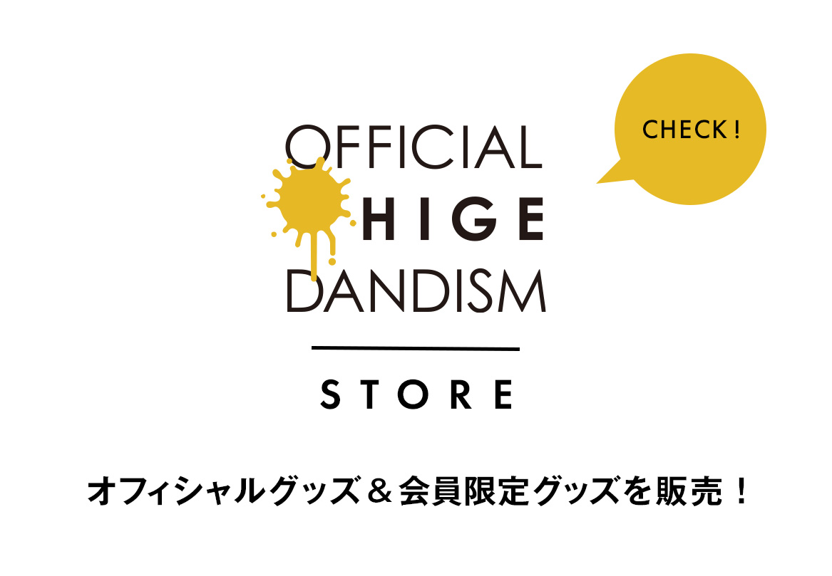 Official髭男dism ONLINE STORE